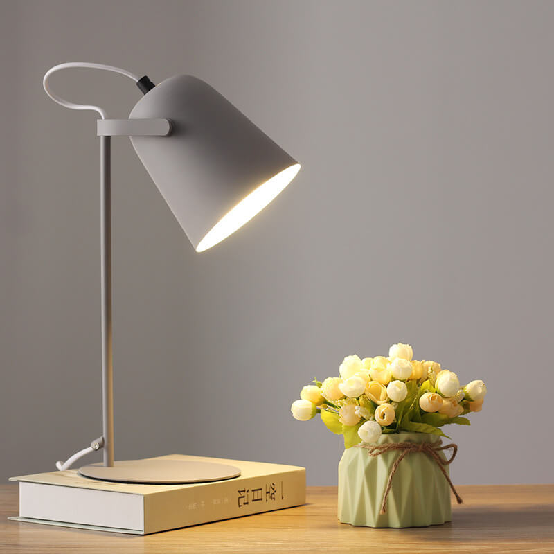 Adjustable Nordic Table Lamp | Cone Shade