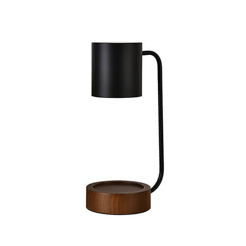 Japanese Minimalist Wood Melting Wax Table Lamp