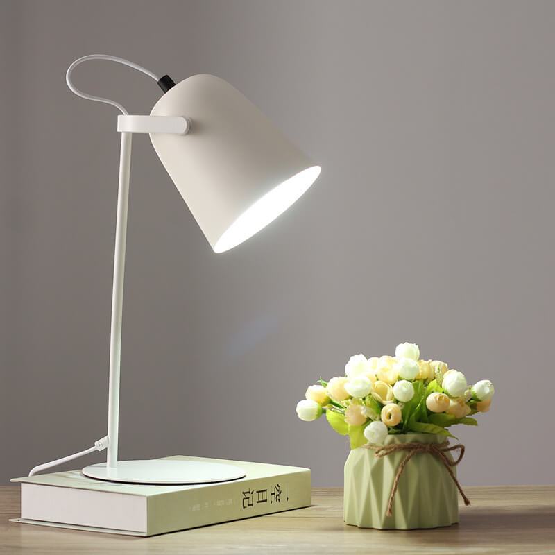 Adjustable Nordic Table Lamp | Cone Shade