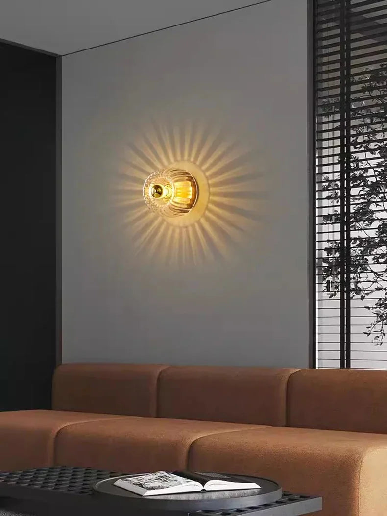 Scandinavian Bauhaus LED Wall Light Indoor Sconce For Living Room & Hallway