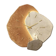 Modern Decorative Wall Clock | Silent Sweep With Ambient Backlight