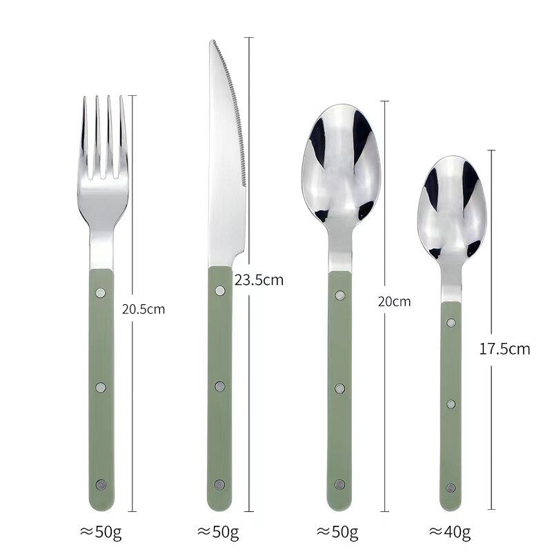 Classic Bistro Cutlery Set | Modern Stainless Steel