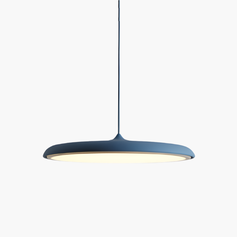 Disc Pendant Light | Soft Diffused Lighting for Dining Table and Living Room