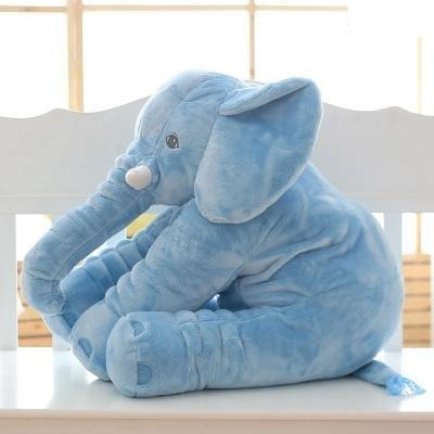 Baby Elephant Pillow | Soft Plush Cuddly Toy For Naptime