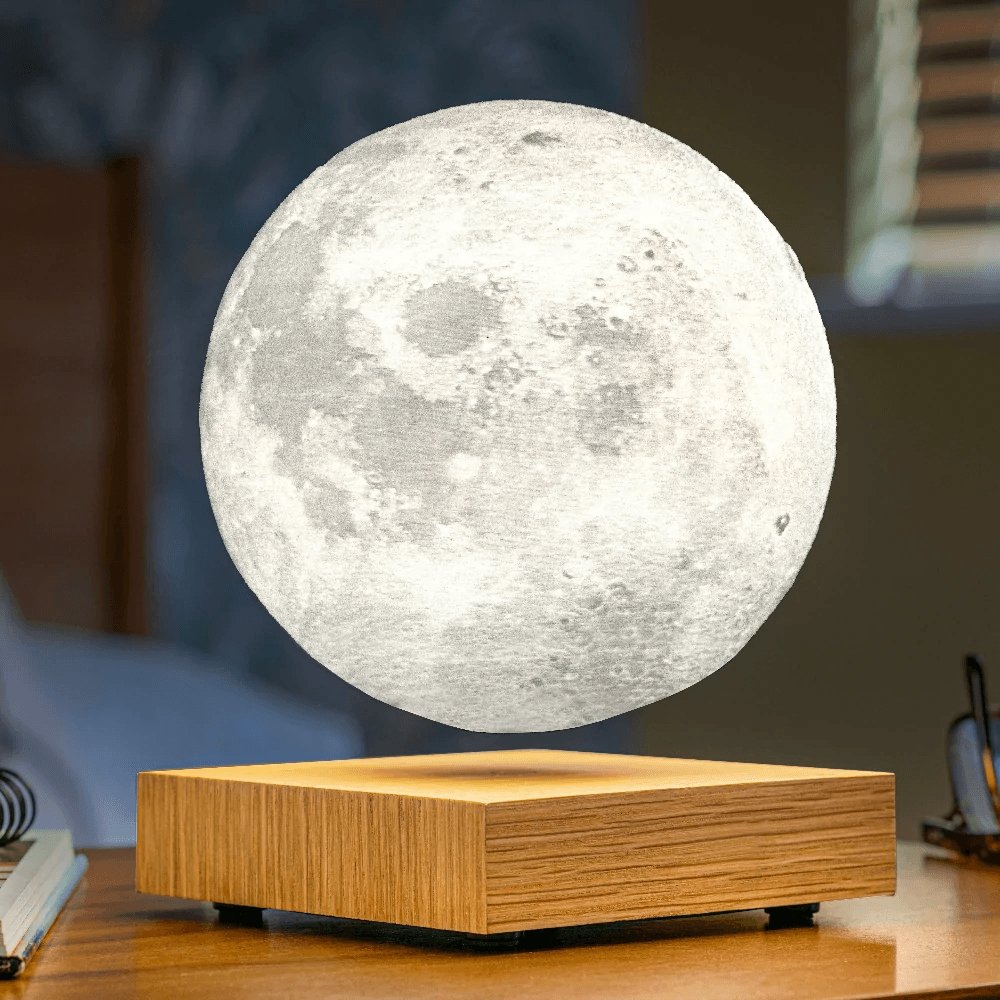 Levitating Moon Table Lamp | Floating Night Light