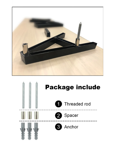 Modern House Numbers & Letters 3D Floating | Outdoor for Front Door & Wall