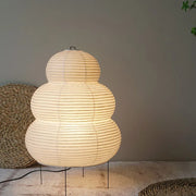 Japanese Style Floor Lamp | Dimmable Soft Ambient Lighting