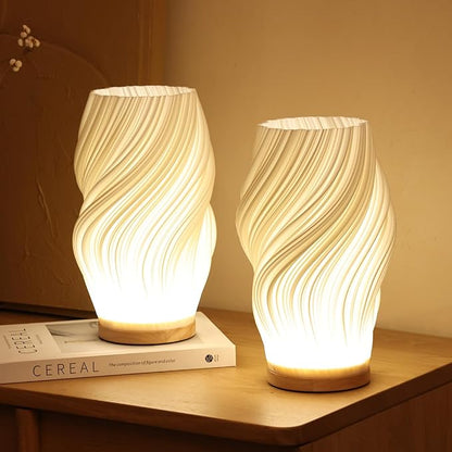Sculptural Table Lamp | Dimmable Soft Ambient Lighting