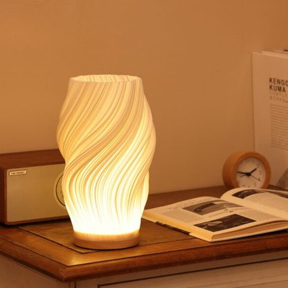 Sculptural Table Lamp | Dimmable Soft Ambient Lighting
