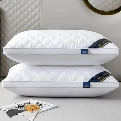 Hotel Pillow Set | Bed Pillows For Side Back And Stomach Sleepers