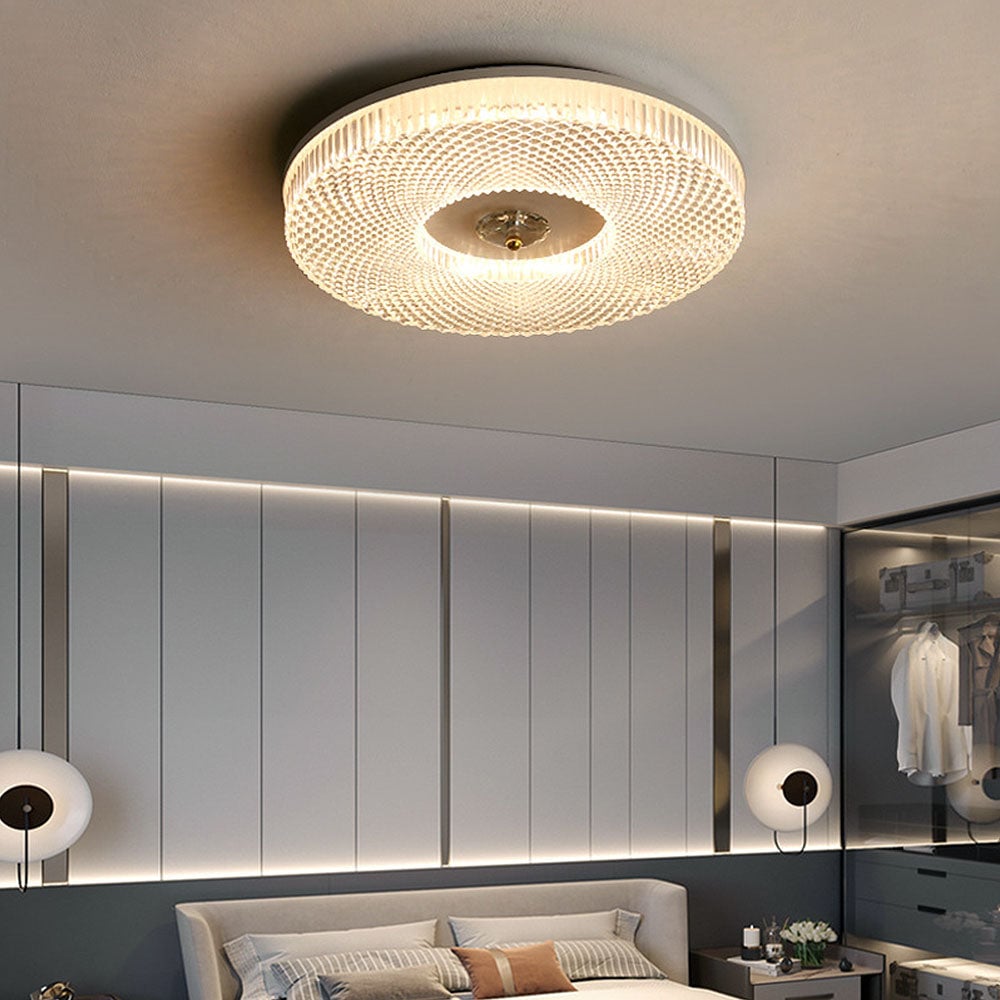 Modern Flush Ceiling Light | Bright Ambient Lighting