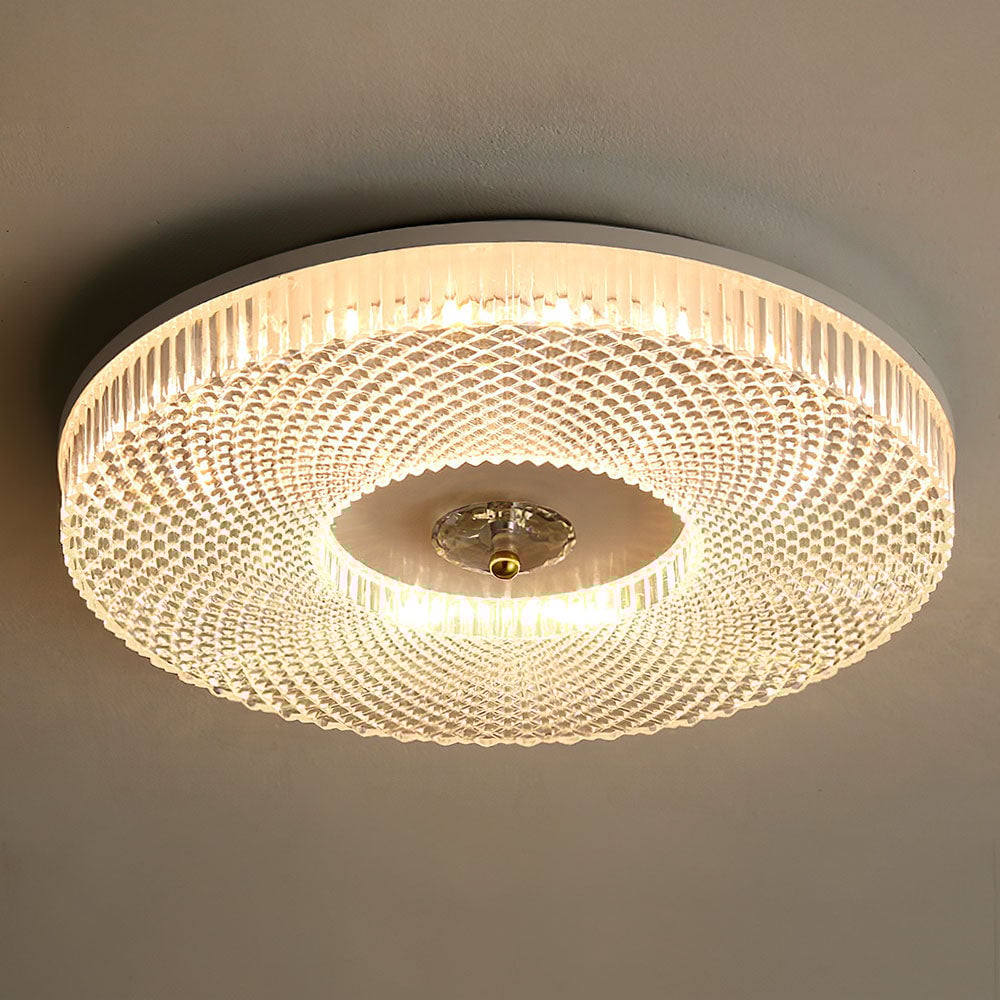 Modern Flush Ceiling Light | Bright Ambient Lighting