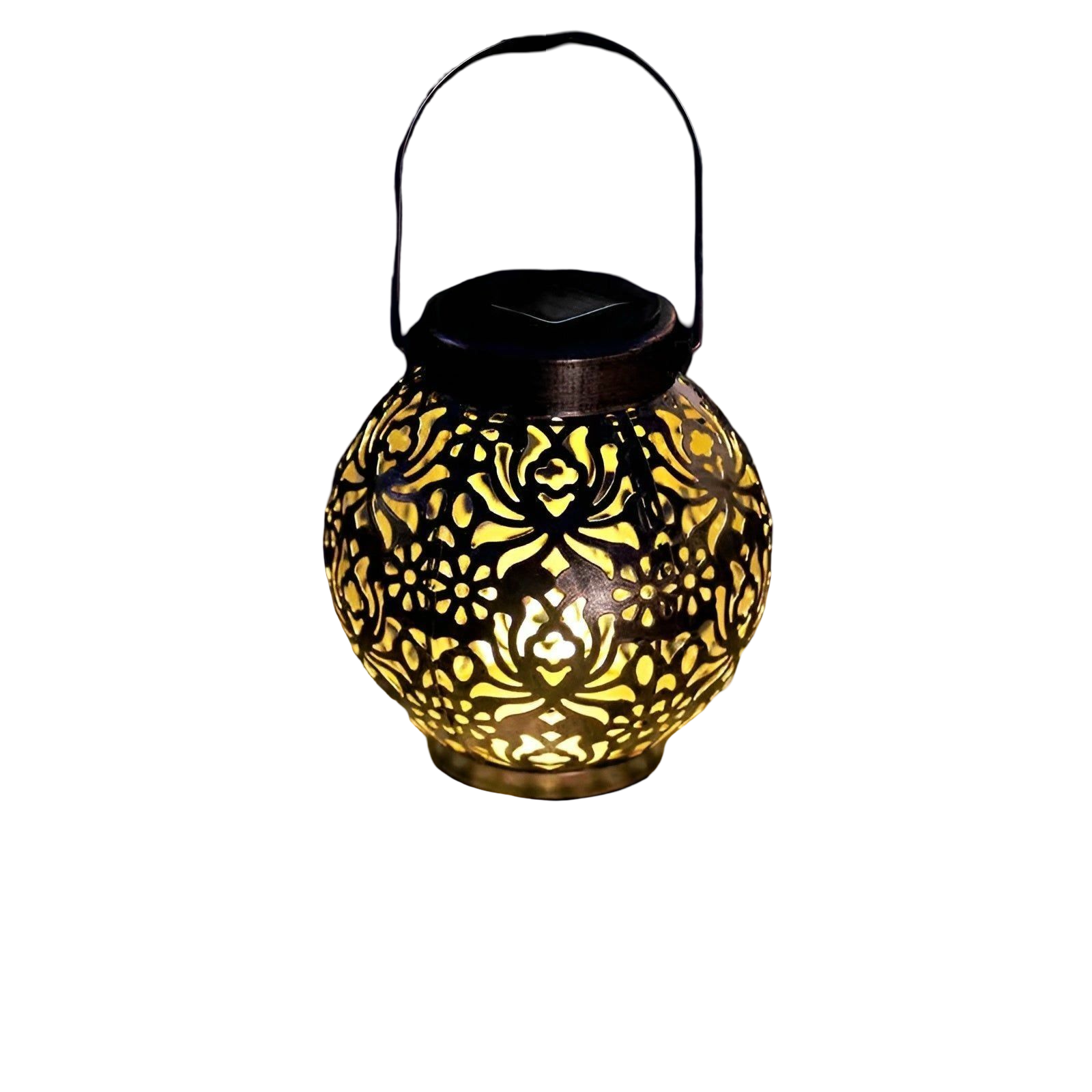 Solar Hanging Lantern | Outdoor LED Decorative Pattern Light