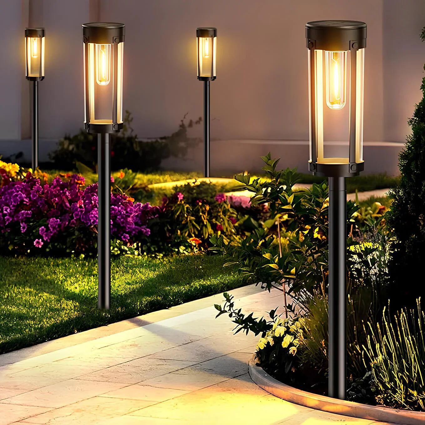 Outdoor Pathway Bollard Light | Garden Driveway Walkway Lighting