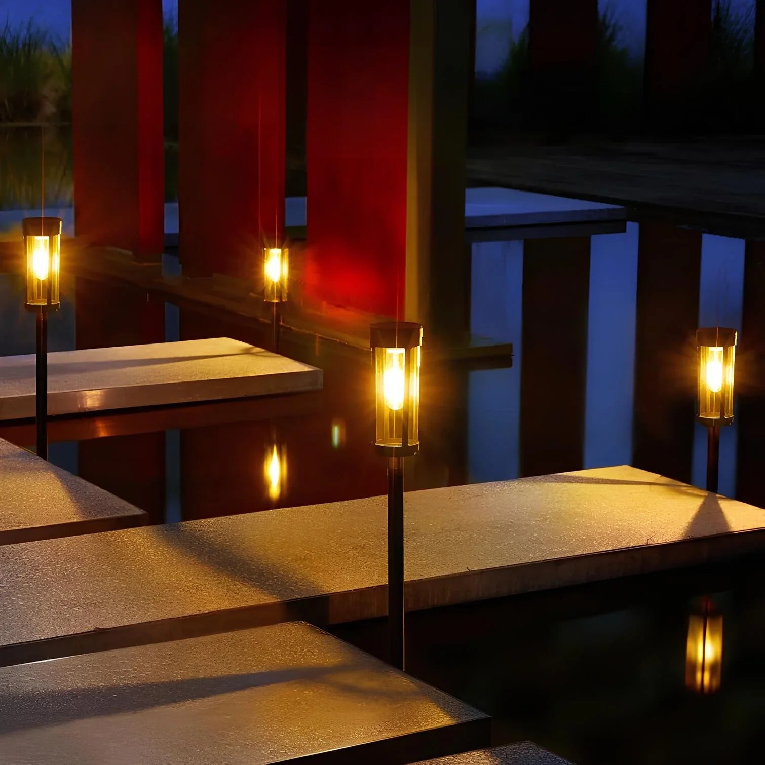 Outdoor Pathway Bollard Light | Garden Driveway Walkway Lighting