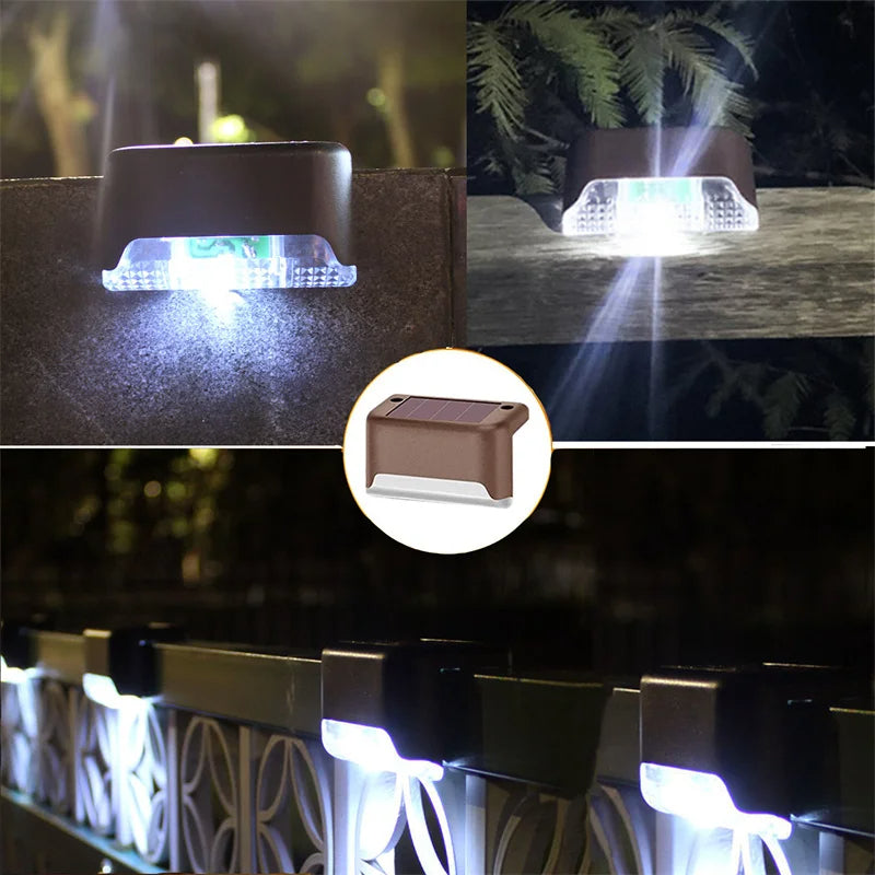 Solar Step Lights | Waterproof Outdoor Deck And Stair Lighting