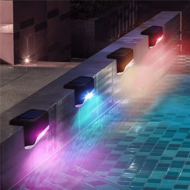 Solar Step Lights | Waterproof Outdoor Deck And Stair Lighting
