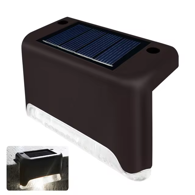 Solar Step Lights | Waterproof Outdoor Deck And Stair Lighting