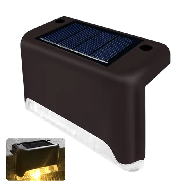 Solar Step Lights | Waterproof Outdoor Deck And Stair Lighting