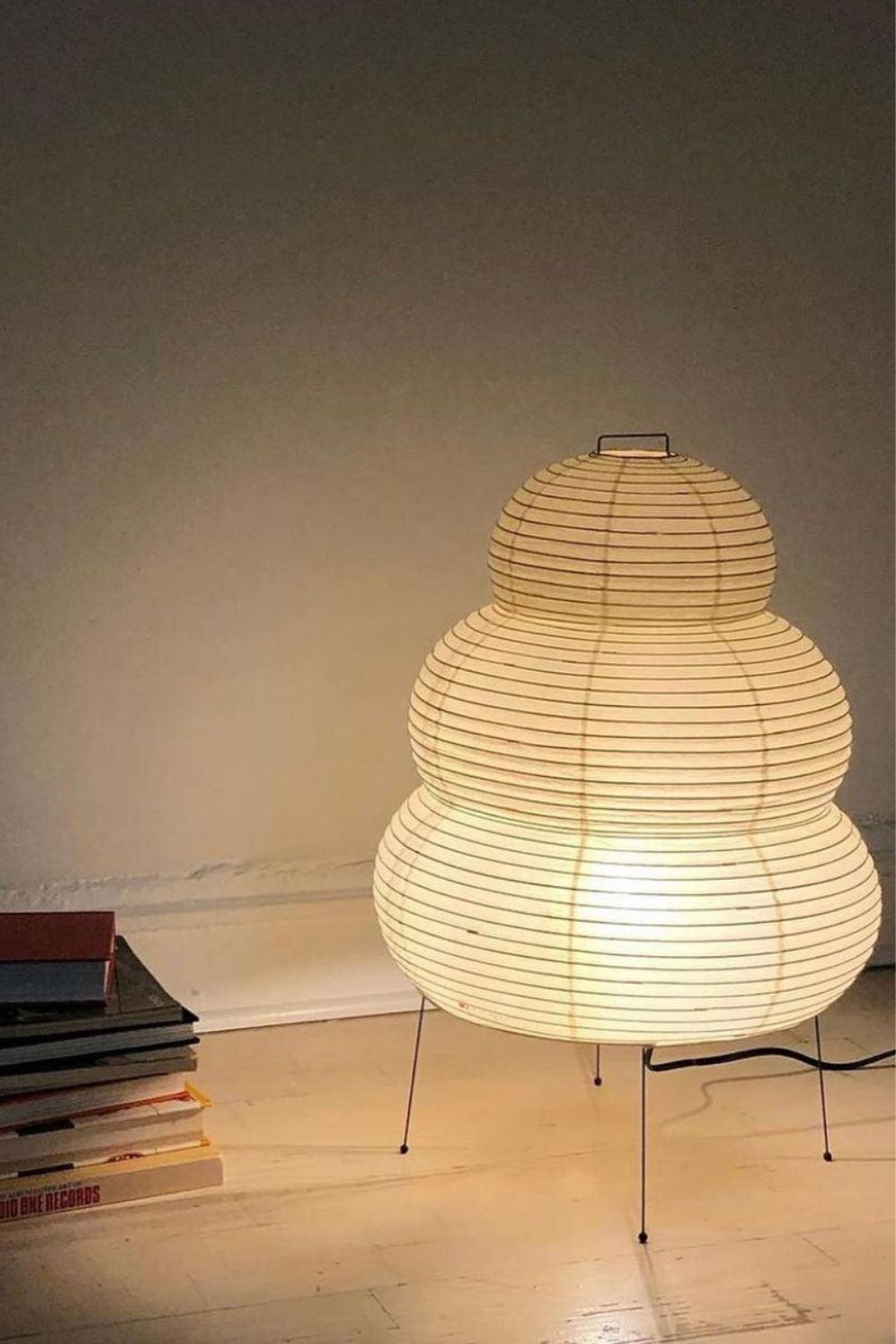 Akari Style Table Lamp Soft Ambient Lighting