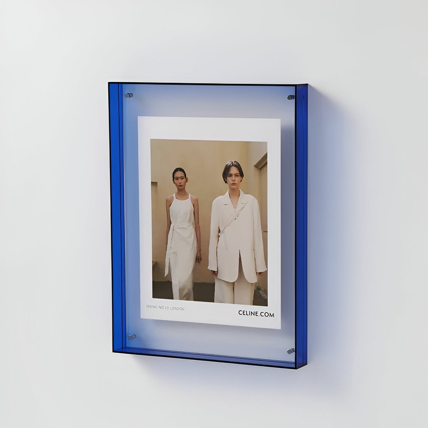 Transparent Acrylic Photo Frame | Minimalist Freestanding Or Wall Mounted