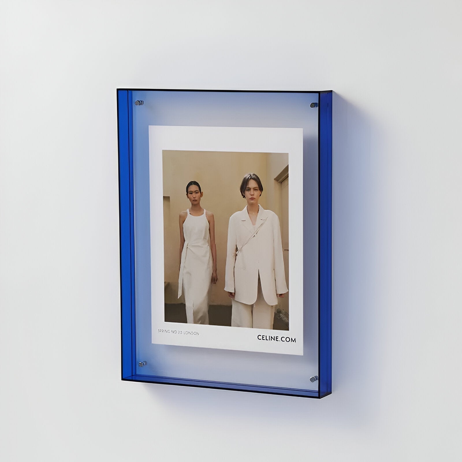 Transparent Acrylic Photo Frame | Minimalist Freestanding Or Wall Mounted