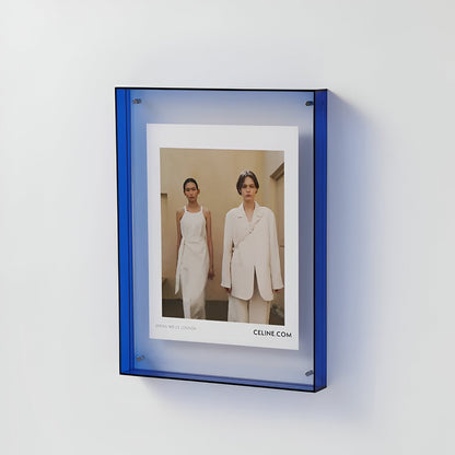 Transparent Acrylic Photo Frame | Minimalist Freestanding Or Wall Mounted
