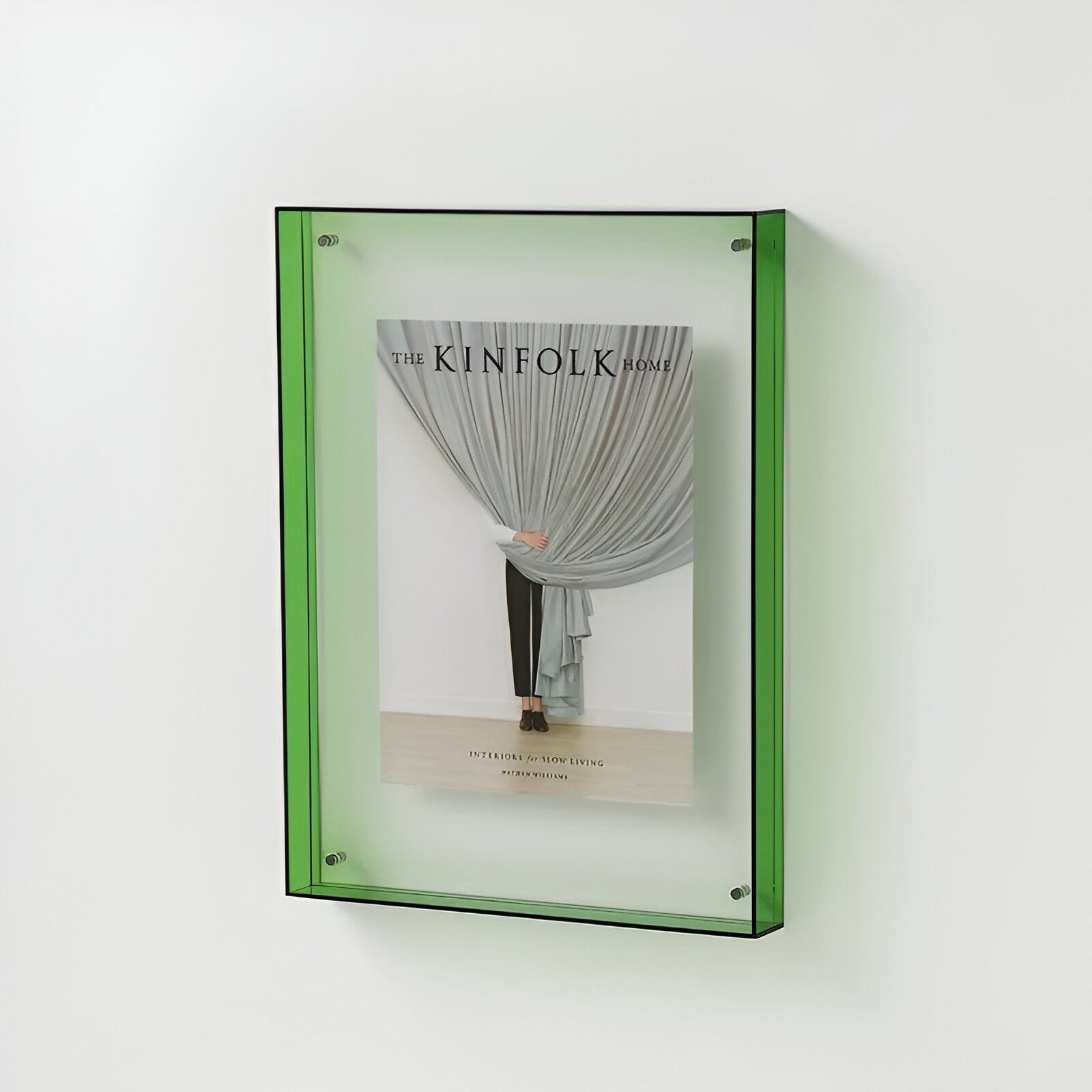 Transparent Acrylic Photo Frame | Minimalist Freestanding Or Wall Mounted