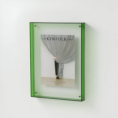 Transparent Acrylic Photo Frame | Minimalist Freestanding Or Wall Mounted