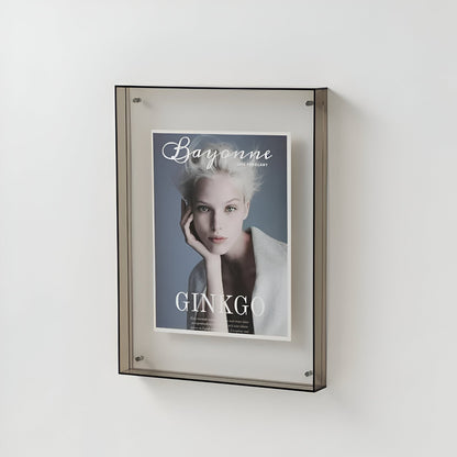 Transparent Acrylic Photo Frame | Minimalist Freestanding Or Wall Mounted