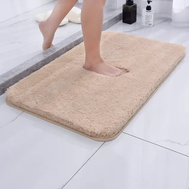 Ultra Soft Bath Mat | Quick Dry Anti Slip Absorbent