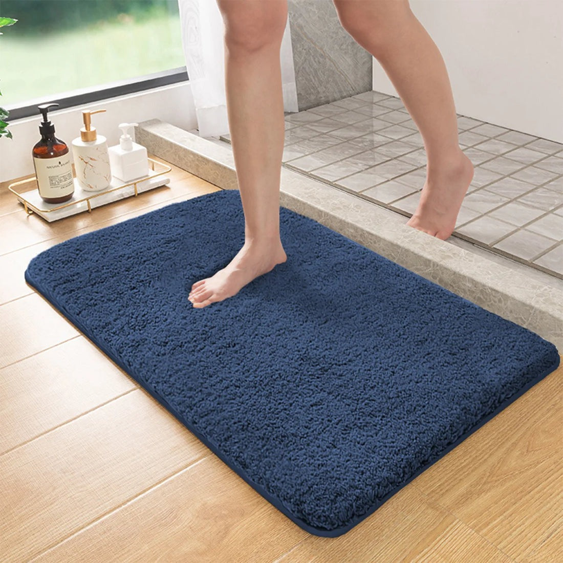 Ultra Soft Bath Mat | Quick Dry Anti Slip Absorbent