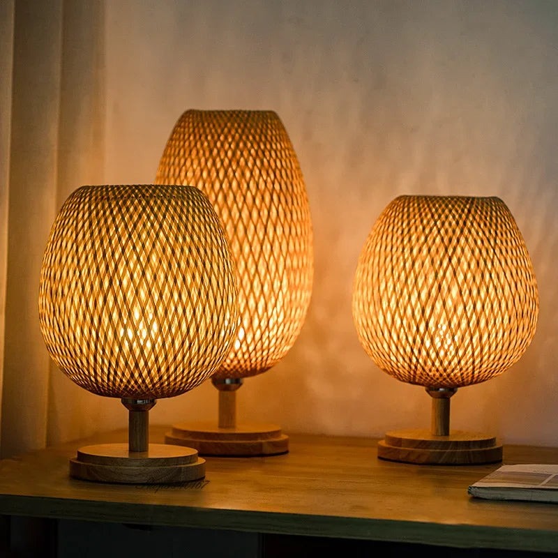Boho Table Lamp | Warm Ambient Lighting