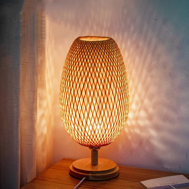 Boho Table Lamp | Warm Ambient Lighting