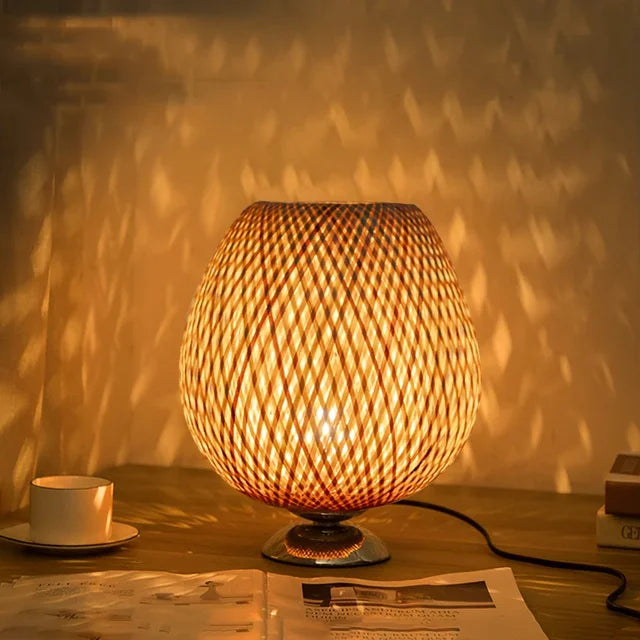 Boho Table Lamp | Warm Ambient Lighting