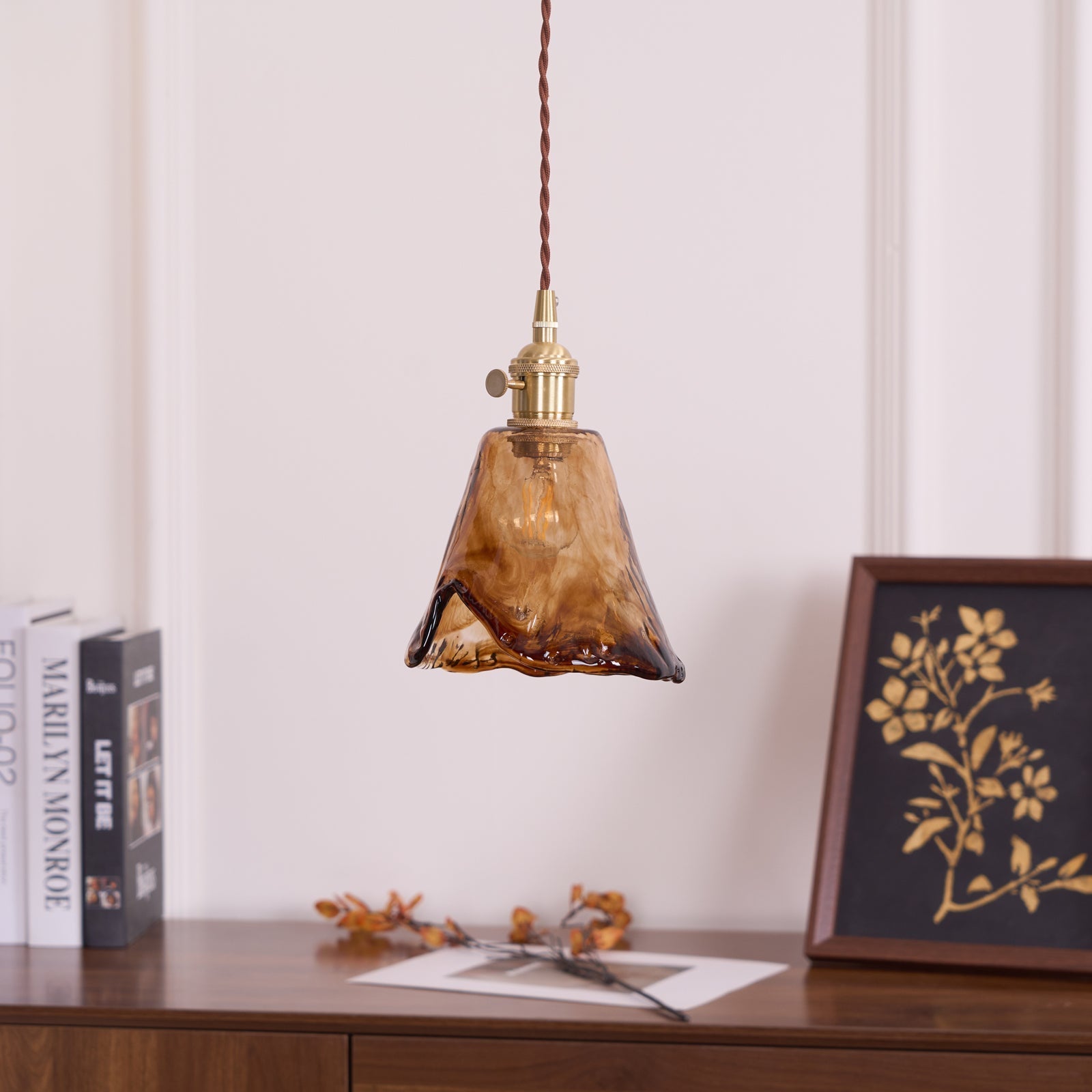 Organic Shape Pendant Light | Soft Ambient Glow