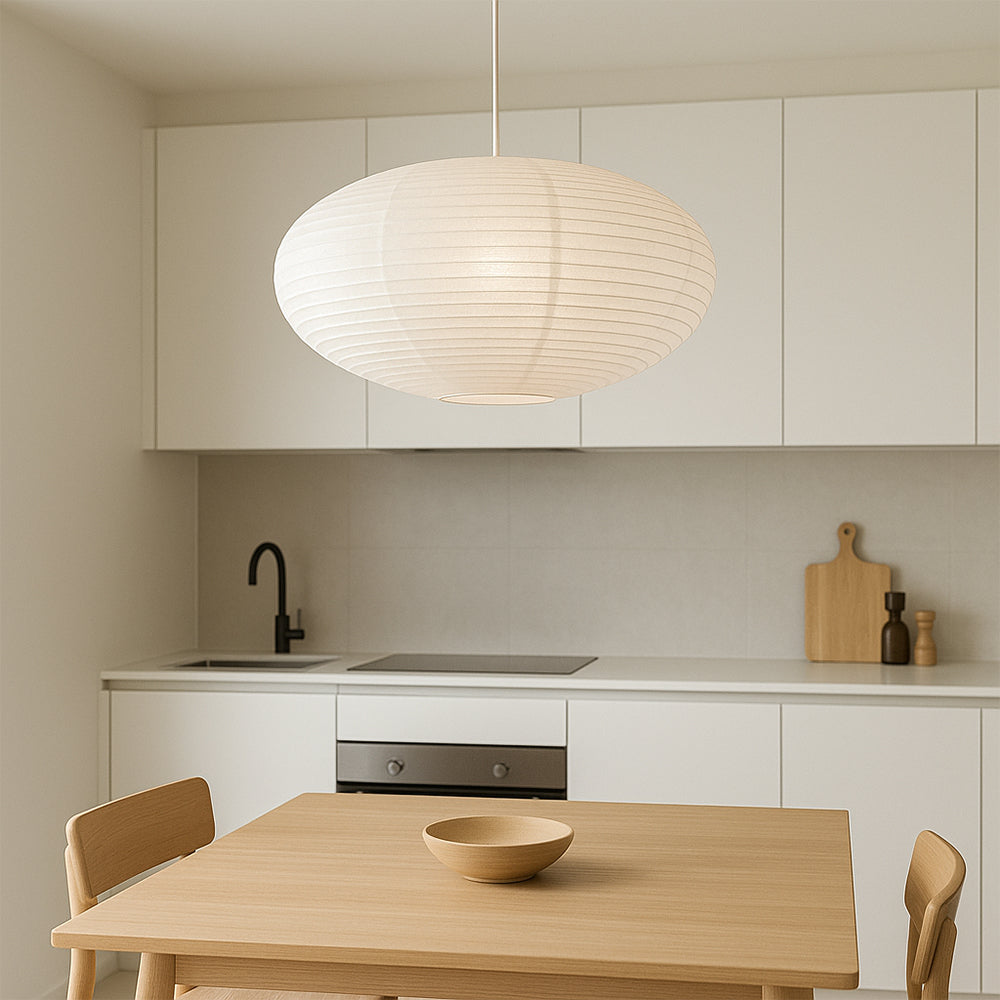 Pendant Light | Adjustable Height Cylinder Shade For Dining Table Kitchen Island Breakfast Bar
