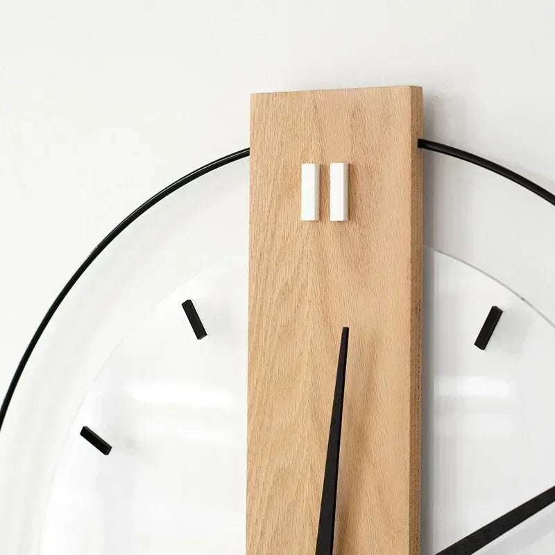 Minimalist Wall Clock | Living Room Bedroom Office Decor