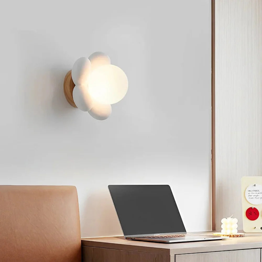 Flower Wall Light | Warm Glow Night Light