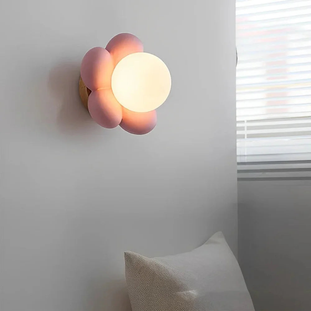 Flower Wall Light | Warm Glow Night Light