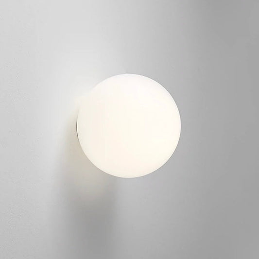 Globe Wall Light | Modern LED Sconce For Bathroom & Hallway