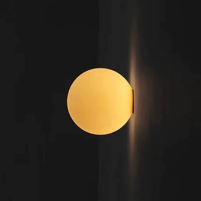 Globe Wall Light | Modern LED Sconce For Bathroom & Hallway