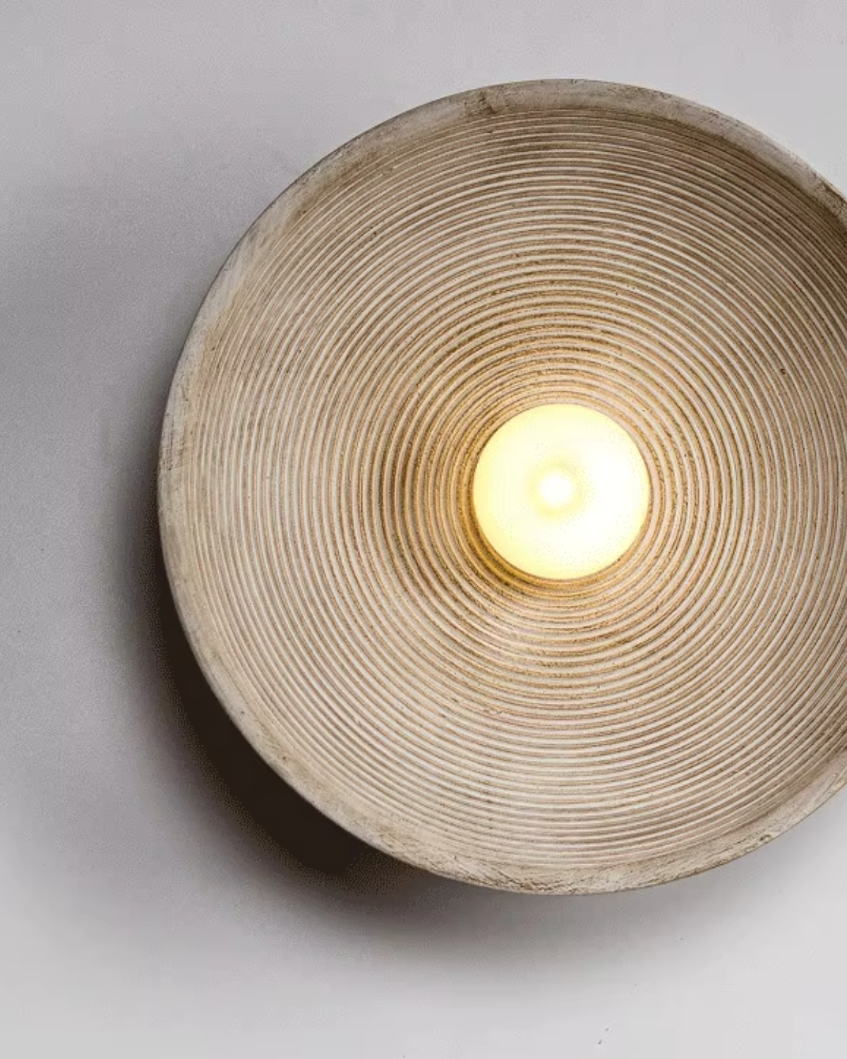 Round Wall Light | Organic Minimalist Accent Lighting