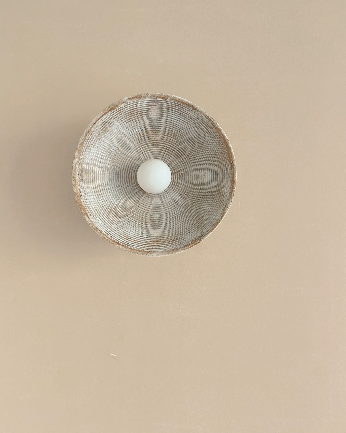 Round Wall Light | Organic Minimalist Accent Lighting