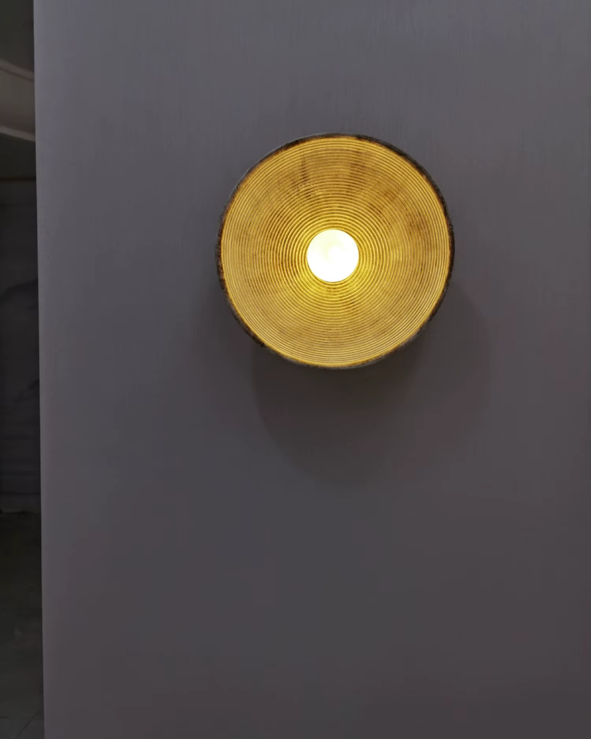 Round Wall Light | Organic Minimalist Accent Lighting