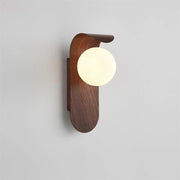 Japandi Wall Light | Globe Sconce For Bedroom & Hallway