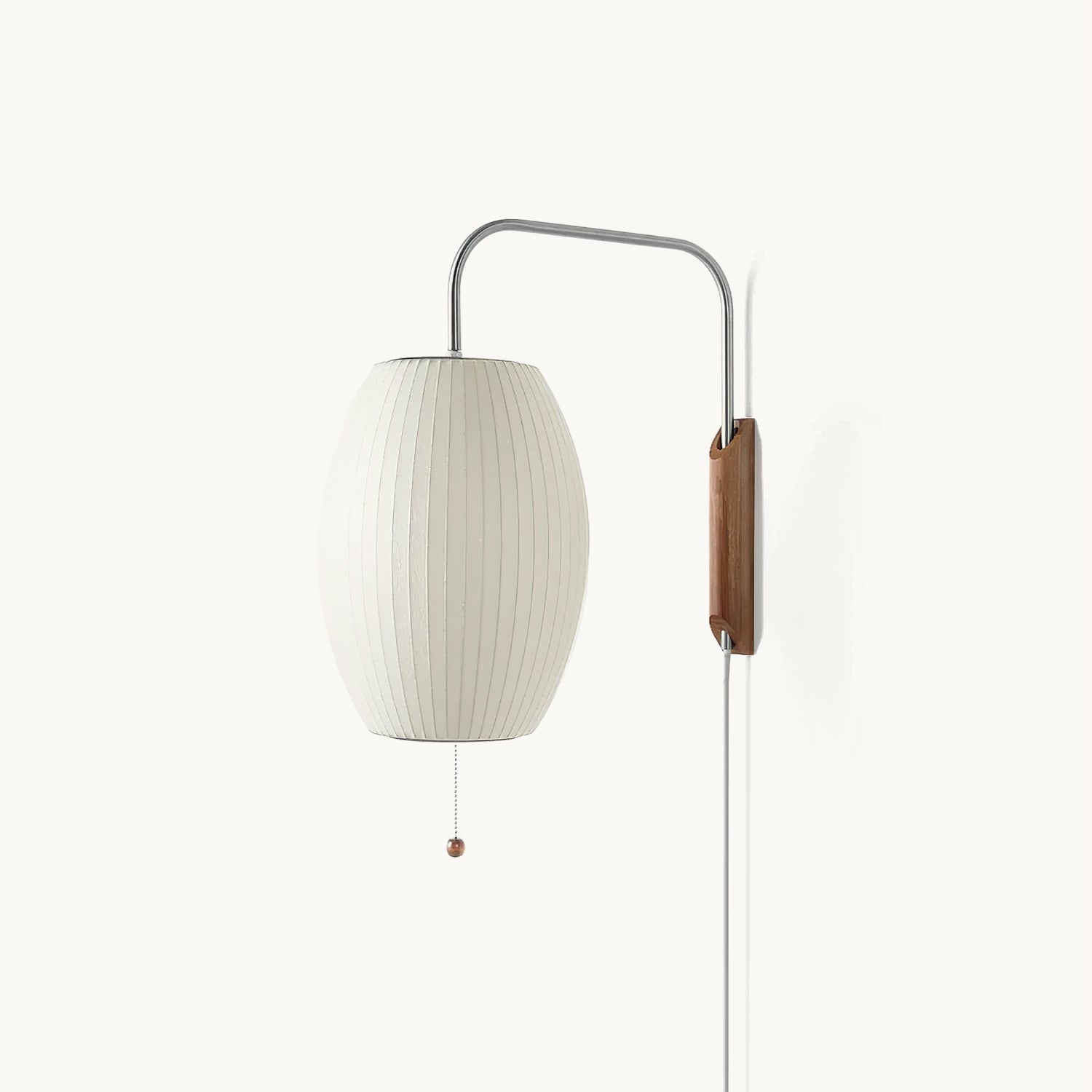 Japandi Wall Lamp | Adjustable Plug In Lighting