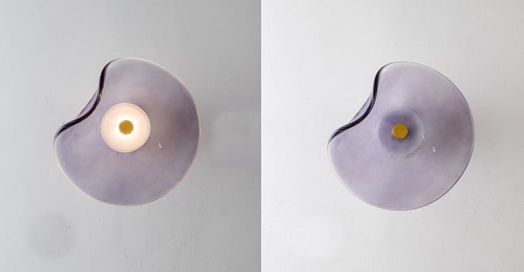 Sculptural Wall Light With Integrated LED