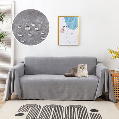 Waterproof Sofa Cover Throw | Non Slip Furniture Protector For Pets And Spills