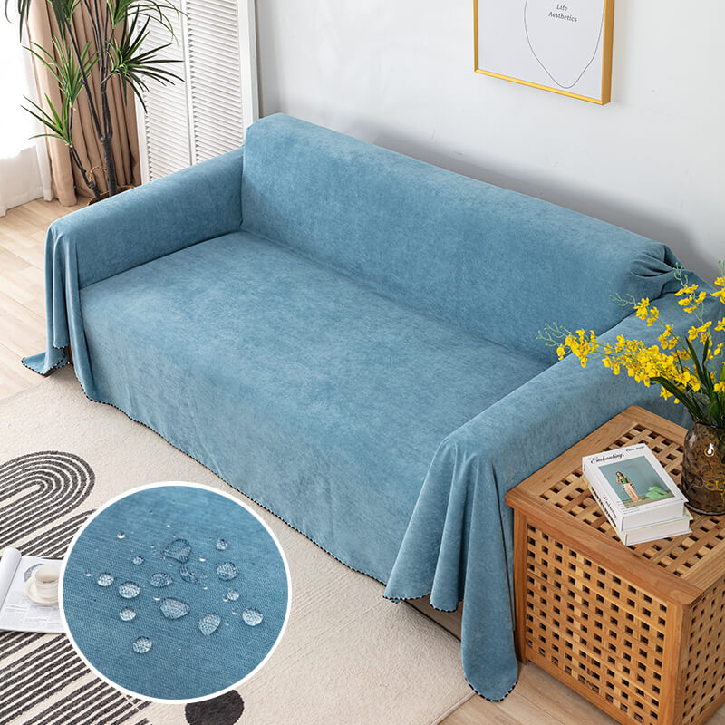 Waterproof Sofa Cover Throw | Non Slip Furniture Protector For Pets And Spills
